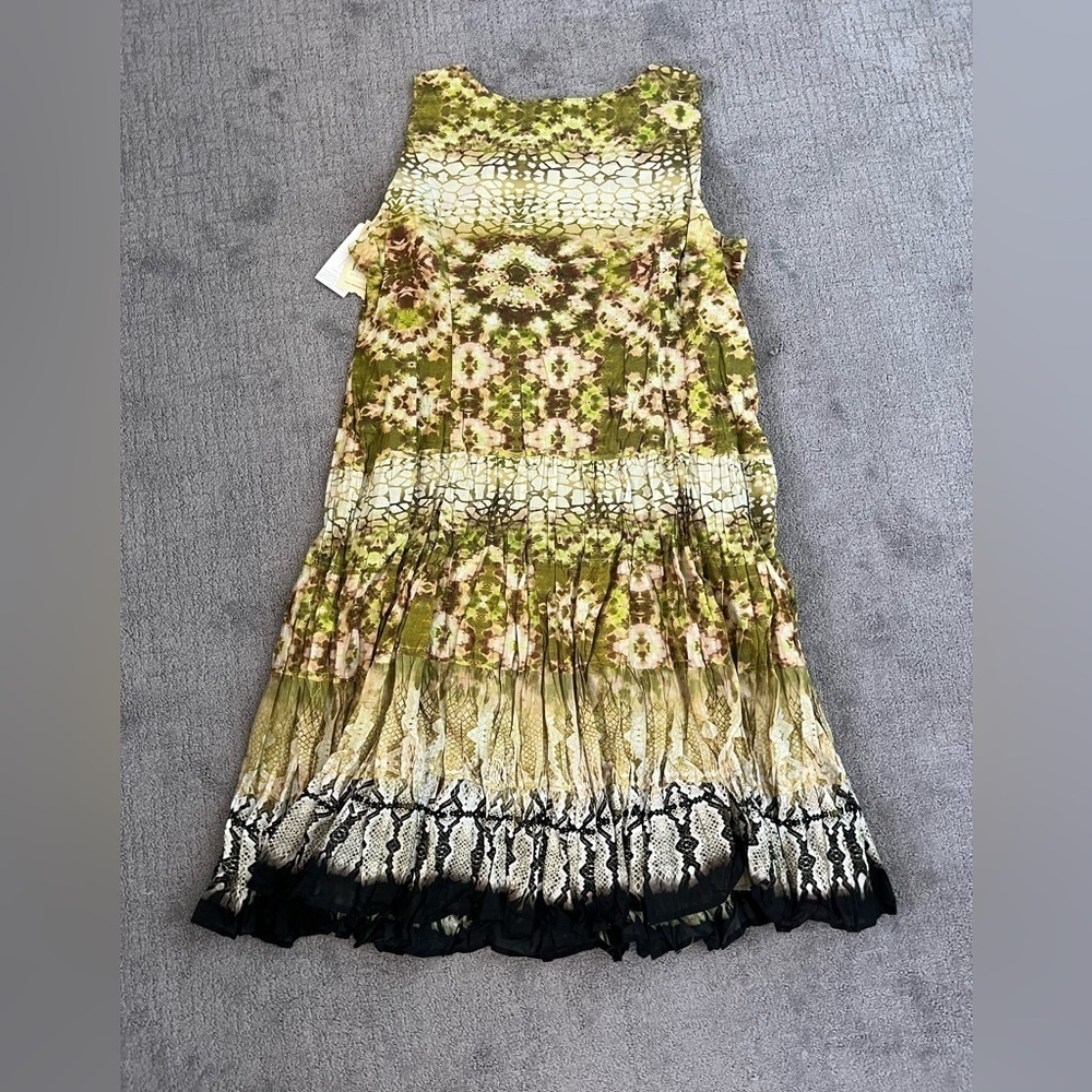 Reba Wear Into The Wild Multi Color Slip Dress - Picture 6 of 6